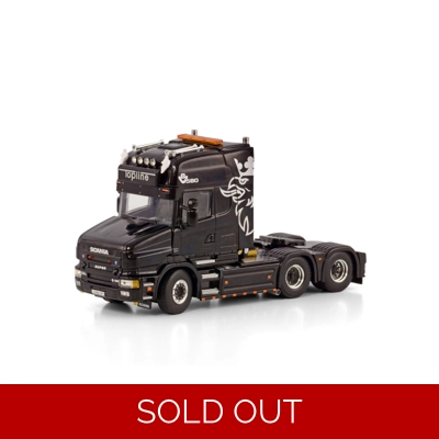 WSI TRUCK 1.50 PREMIUM LINE; SCANIA 164 580 V8 4 SERIES TORPEDO TOPLINE 6X2 TAG AXLE title=